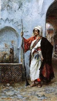 unknow artist Arab or Arabic people and life. Orientalism oil paintings 422